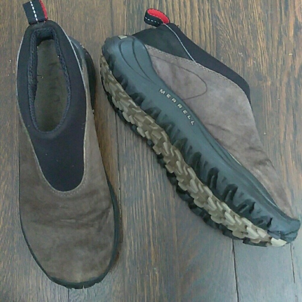 Merrell Gunsmoke orbit moc slip on shoes